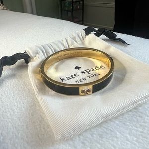 Kate spade Black and Gold bracelet